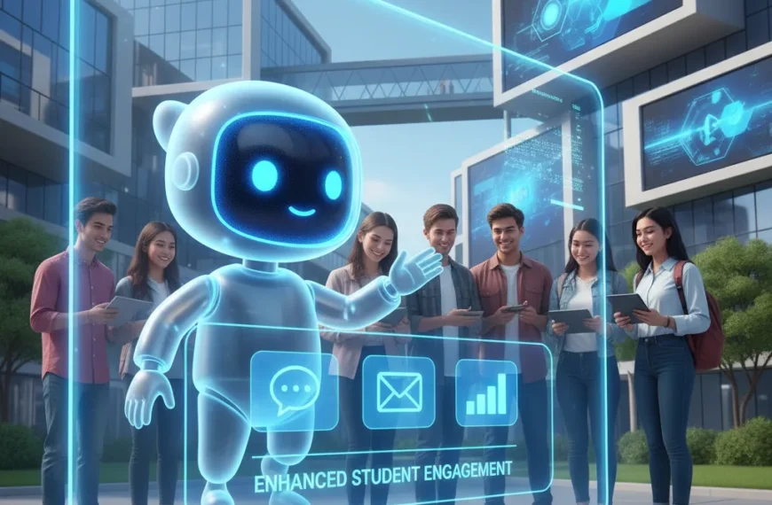 How ai admissions assistant solutions real-time chat email support improve student engagement in higher education.