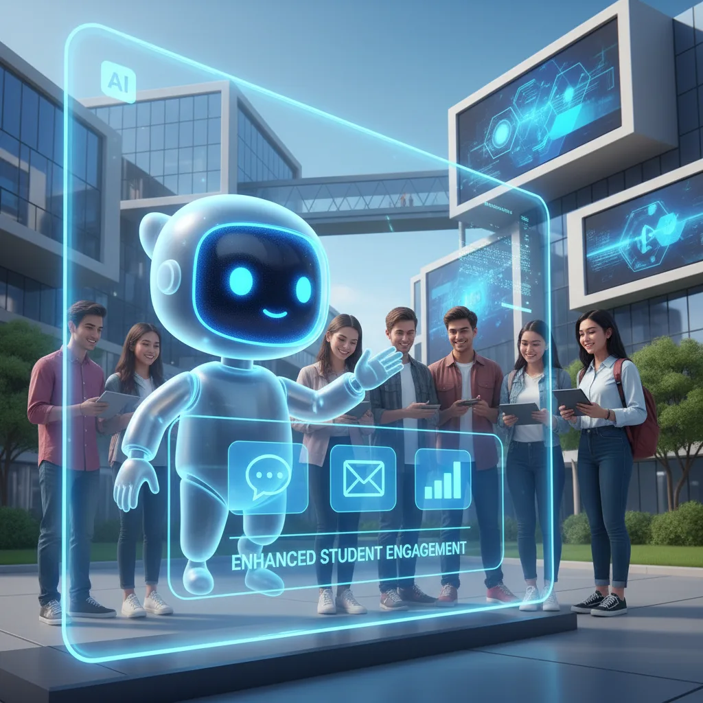 How ai admissions assistant solutions real-time chat email support improve student engagement in higher education.