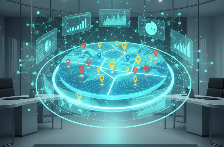 Affordable location intelligence solutions for small and medium businesses visualized through data-driven insights and innovative tools.