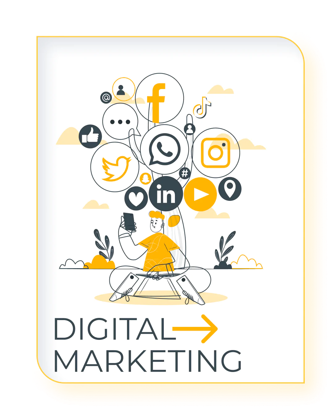 In today's digital age, a strong online presence is essential for success. Our digital marketing experts employ a comprehensive range of strategies to enhance your visibility, attract traffic, and generate leads. From SEO and PPC to social media marketing and content creation, we have the tools and knowledge to help you achieve your goals.